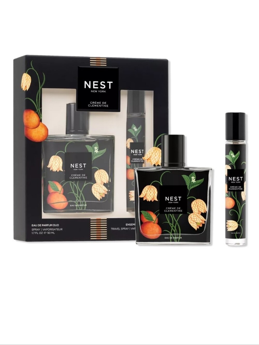 NEST Fragrances Crème de Clementine Eau de Parfum Perfume Duo Set BNIB